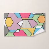 Hexagon Bauhaus Bad Handdoek (Handdoek)