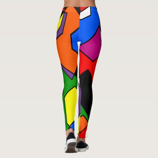 Hexagon Bauhaus Leggings (Achterkant)