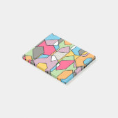 Hexagon Bauhaus - Pastels Post-it® Notes (Schuin)