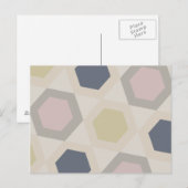 Hexagon Bliss Briefkaart (Voorkant / Achterkant)