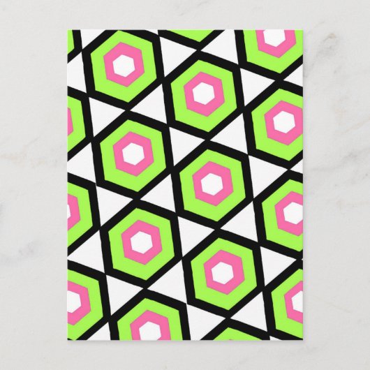 Hexagon Briefkaart (Voorkant)