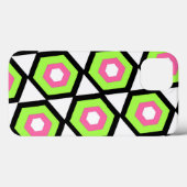 Hexagon Case-Mate iPhone Case (Achterkant (horizontaal))