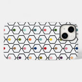 Hexagon Chains Case-Mate iPhone Case (Achterkant (horizontaal))