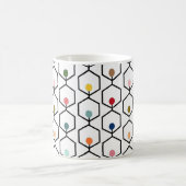 Hexagon Chains Coffee Mok (Center)