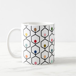 Hexagon Chains Coffee Mok