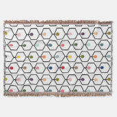 Hexagon Chains Deken (Voorkant)
