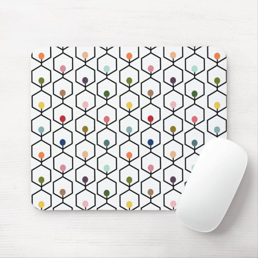 Hexagon Chains Muismat (Met muis)