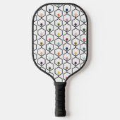Hexagon Chains Pickleball Paddle (Voorkant)