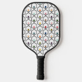 Hexagon Chains Pickleball Paddle (Achterkant)