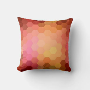 Hexagon Chevron Pattern 2 Kussen