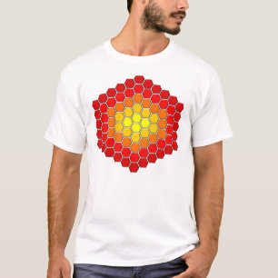 Hexagon / Cube Pattern T-shirt