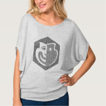 Hexagon Etched Logo Top