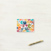 Hexagon Eyeballen Post-it® Notes (Op bureau)