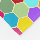Hexagon Fleece Deken (Hoek)
