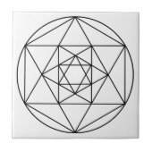 Hexagon Gem1 Tegeltje (Voorkant)