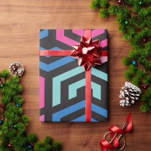 Hexagon Geometric Pattern Cadeaupapier