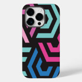 Hexagon Geometric Pattern Case-Mate iPhone Case (Achterkant)