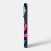 Hexagon Geometric Pattern iPhone Hoesje (Linkerkant)