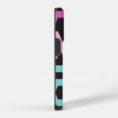 Hexagon Geometric Pattern iPhone Hoesje (Rechterkant)