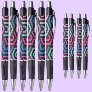 Hexagon Geometric Pattern Pen