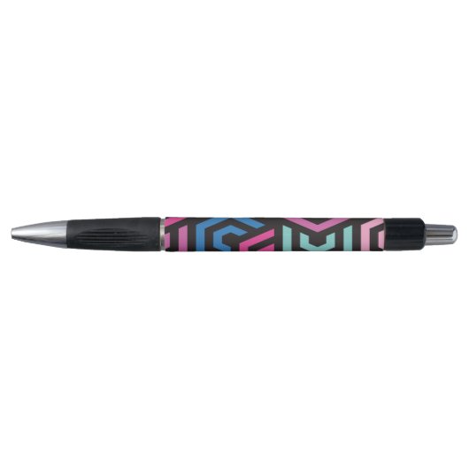 Hexagon Geometric Pattern Pen (Voorkant)