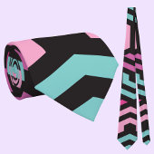 Hexagon Geometric Pattern Stropdas