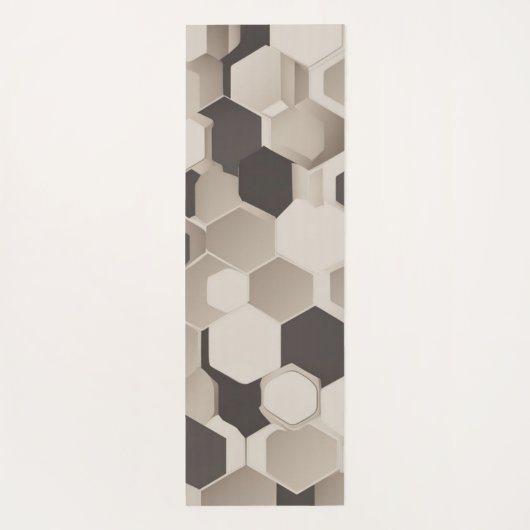 Hexagon Harmony Yoga Mat (Achterkant)