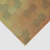  hexagon honingraatpatroon tissuepapier (Detail)