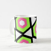 Hexagon Koffiemok (Voorkant links)