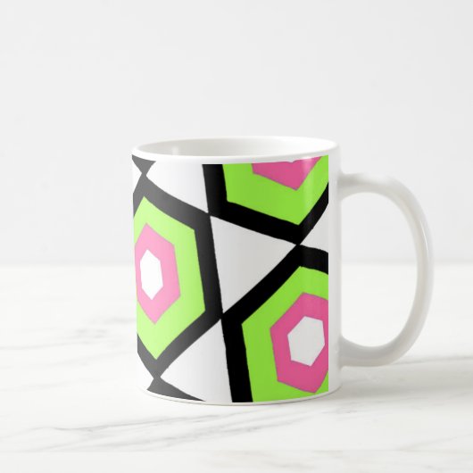 Hexagon Koffiemok (Rechts)