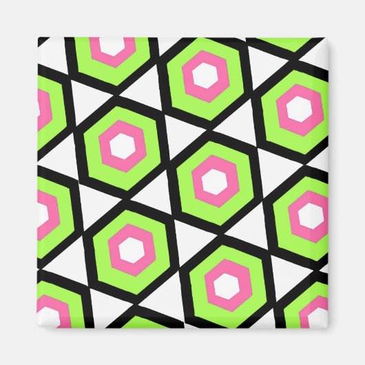 Hexagon Magneet (Voorkant)