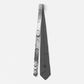 Hexagon Max Steel Metal Screw Necktie Design Stropdas (Achterkant)