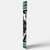 Hexagon met leftover banner en graffiti, digitaal Case-Mate iPhone case (Achterkant / Rechts)