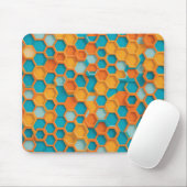 Hexagon modern muismat (Met muis)