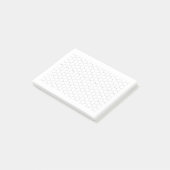 Hexagon Patroon Organische Chemie Opmerkingen Post-it® Notes (Schuin)