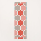 hexagon patroon yogamat (Voorkant)