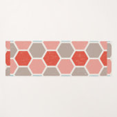 hexagon patroon yogamat (Voorkant (horizontaal))