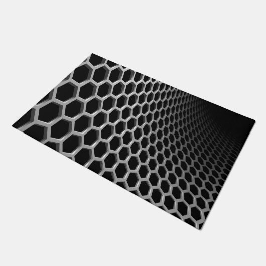 Hexagon Pattern Deurmat (Schuin)