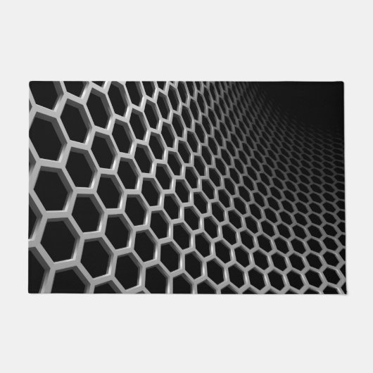 Hexagon Pattern Deurmat (Voorkant)