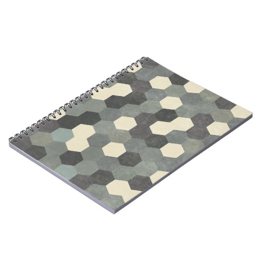 Hexagon Pattern Notitieboek (Linkerzijde)