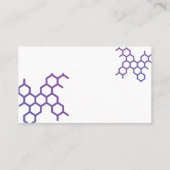 Hexagon Pattern Professional Visitekaartje (Achterkant)