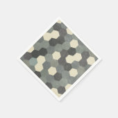 Hexagon Pattern Servet (Hoek)