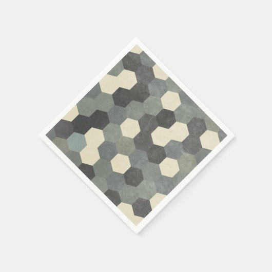 Hexagon Pattern Servet (Hoek)