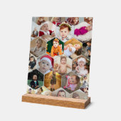 Hexagon Photo Collage Acryl Bord (Hoek)