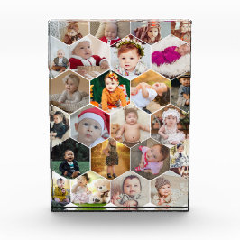 Hexagon Photo Collage Fotoblokken