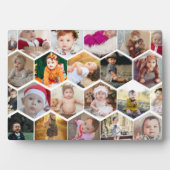 Hexagon Photo Collage Fotoplaat (voorkant)