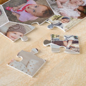 Hexagon Photo Collage Legpuzzel (Zijkant)
