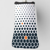 Hexagon Polka Putter Golf Head Hoesje Golfheadcover (Draai 90)