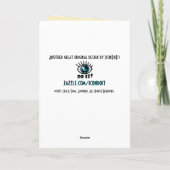 Hexagon Quilt Warm Rainbow - Gepersonaliseerde ver Kaart (Achterkant)