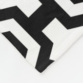 Hexagon Rings Fleece Blanket Deken (Hoek)